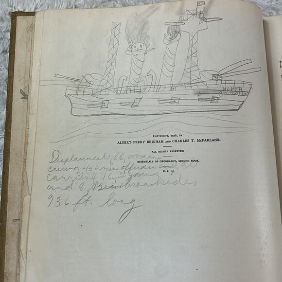 Essentials of Geography Second Book Wisconsin Edition 1916 vintage book - Picture 9 of 15